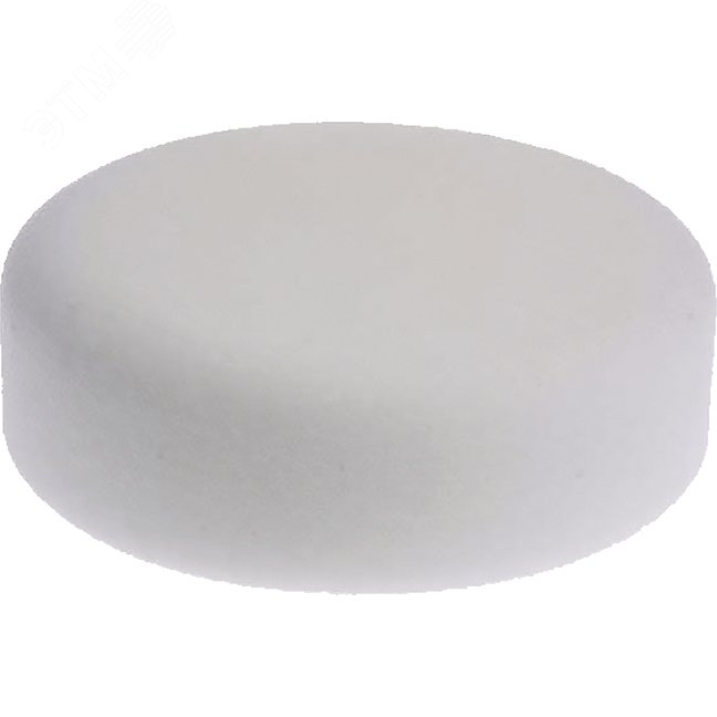 Насадка полировальная из поролона 150x50 мм (белая, липучка)