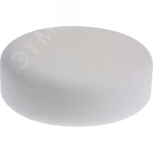 Насадка полировальная из поролона 150x50 мм (белая, липучка)