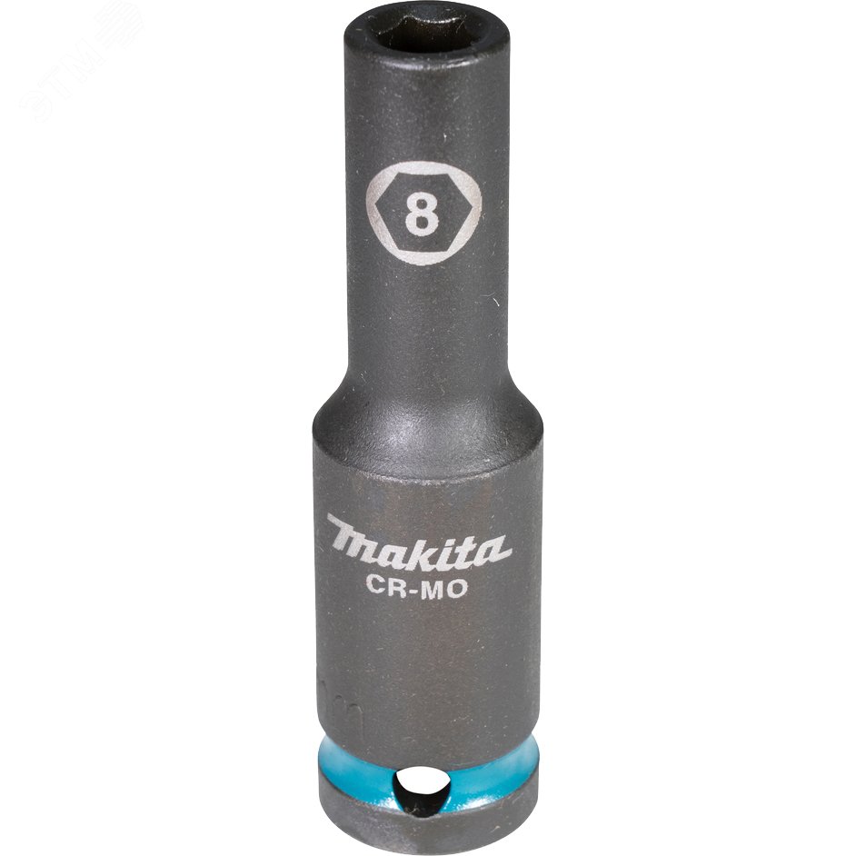 Головка торцовая ударная удлиненная Impact Black 1/2'' 8x81,5 мм