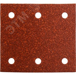 Бумага шлифовальная на липучке 114х102 мм, A120 (10 шт)