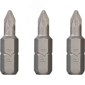 Насадка бита PZ1, 25 мм, C-form, 3 шт.