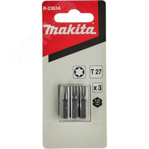 Насадка бита T27, 25 мм, C-form, 3 шт.