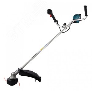 Коса аккумуляторная бесщёточный двигатель, XGT 40vMAX, 1кВт, велорукоятка, ширина скашивания 43см, М