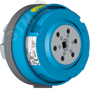 Механизм вилки EVO с интегрированным выключателем 6P+E 40А/480V/IP66/67