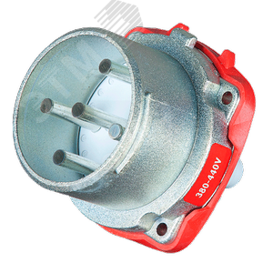 3968017 Механизм вилки DS6, 90A, 440V, 3PH+N+E, IP66/67, металл