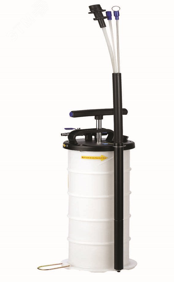 Устройство для откачки масла, 6,5 л, пневматическое/ручное МАСТАК 130-00065