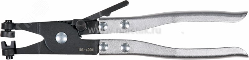 Щипцы для хомутов систем охлаждения, трещотка МАСТАК 103-40001