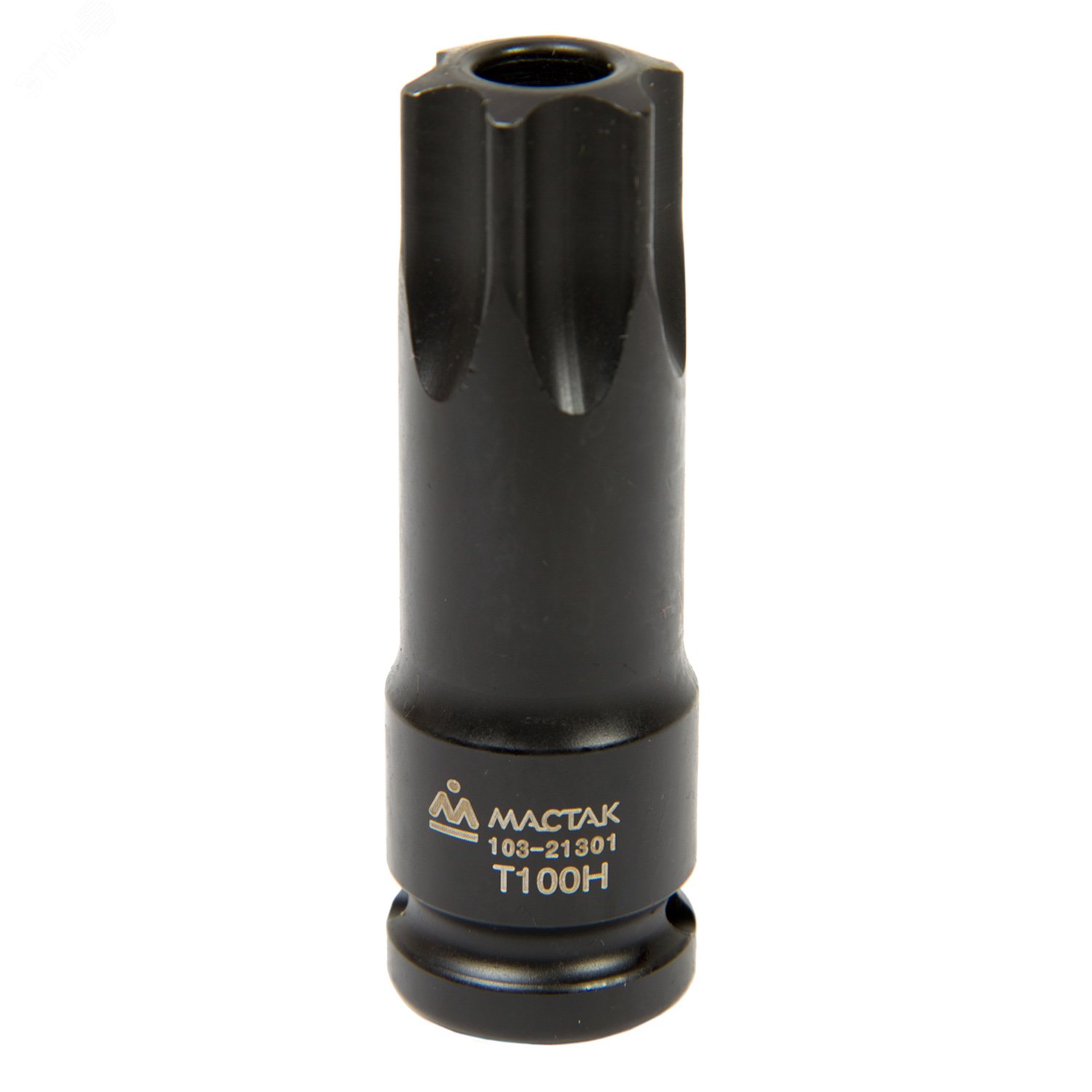 Насадка (бита) торцевая 1/2", TORX TR, T100H, L=78 мм, для шкива распредвала МАСТАК 103-21301