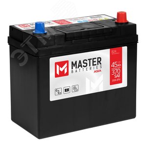 Аккумулятор автомобильный MASTER BATTERIES Asia 45Ah R+