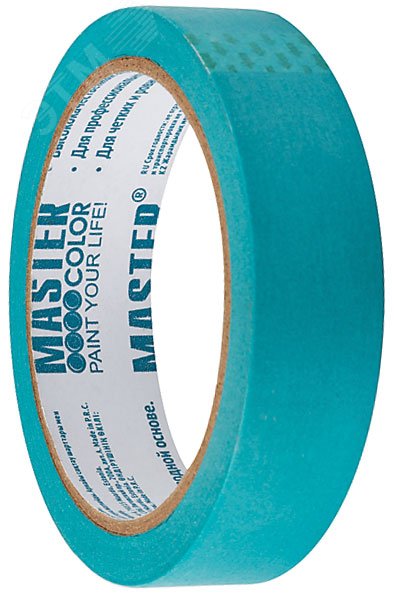 Лента малярная бумажная для деликатных поверхностей, 24 мм х 25 м