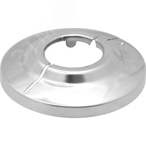 Чашка декоративная (отражатель) 3/4' (65х25х7мм) разъемная (нержавеющая сталь, хромированная)