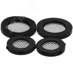 Прокладка для смесителя с сеточкой 1/2' и 3/4' (2+2 шт.)