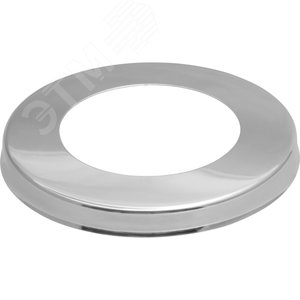 Чашка декоративная (отражатель) 1' (55х35х5мм) цилиндр (нержавеющая сталь, хромированная)