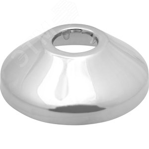 Чашка декоративная (отражатель) 1/2' (70х20х22мм) конус (нержавеющая сталь, хромированная)