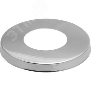 Чашка декоративная (отражатель) 3/4' (55х25х5мм) цилиндр (нержавеющая сталь, хромированная)