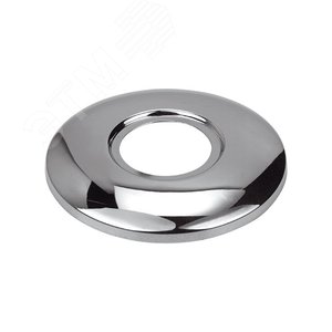 Чашка декоративная (отражатель) 3/4' (55х25х6мм) плоская (нержавеющая сталь, хромированная)