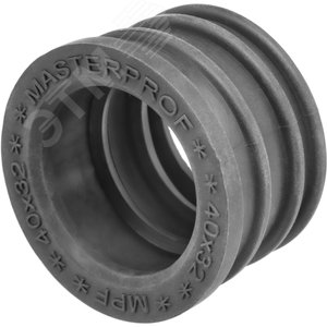 Манжета для канализации черная ТЭП 40х32