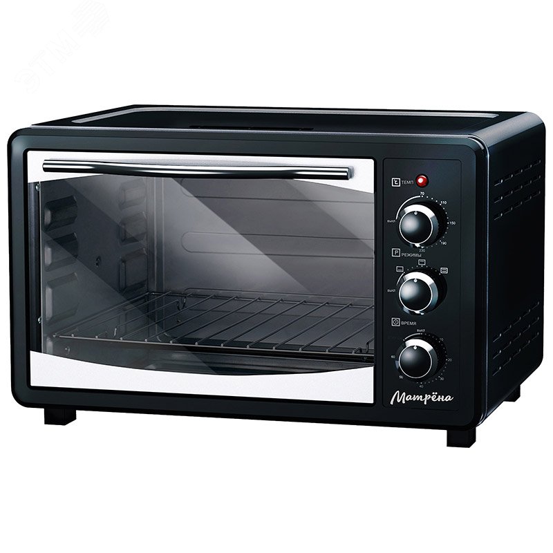 Духовка электрическая МА-26  объемом 25 л, цвет черный