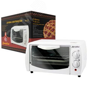 Духовка электрическая МА-25  объемом 9 л, цвет белый