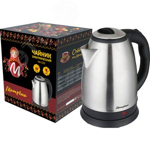 Чайник электрический стальной МА-029 на 1.8 л