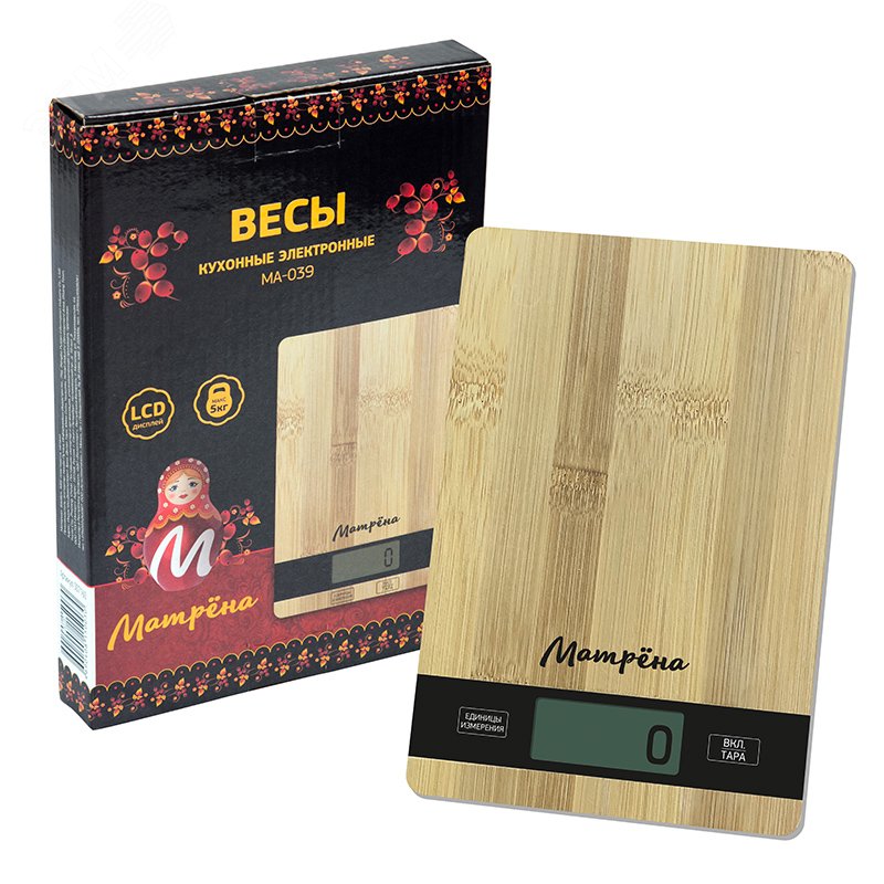 Весы кухонные электронные МА-039 до 5 кг