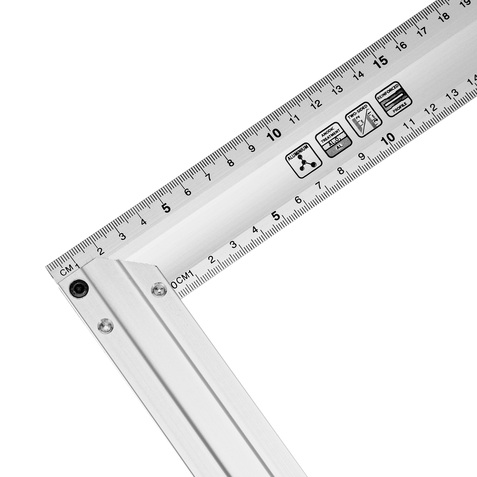 Угольник, 400 мм, алюминиевый, литой Matrix