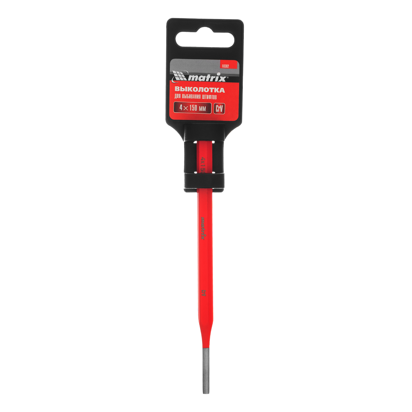 Выколотка 4 x 150 мм, сталь CrV Matrix