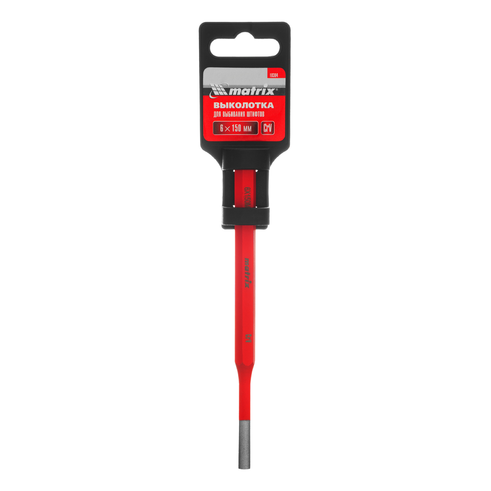 Выколотка 6 x 150 мм, сталь CrV Matrix