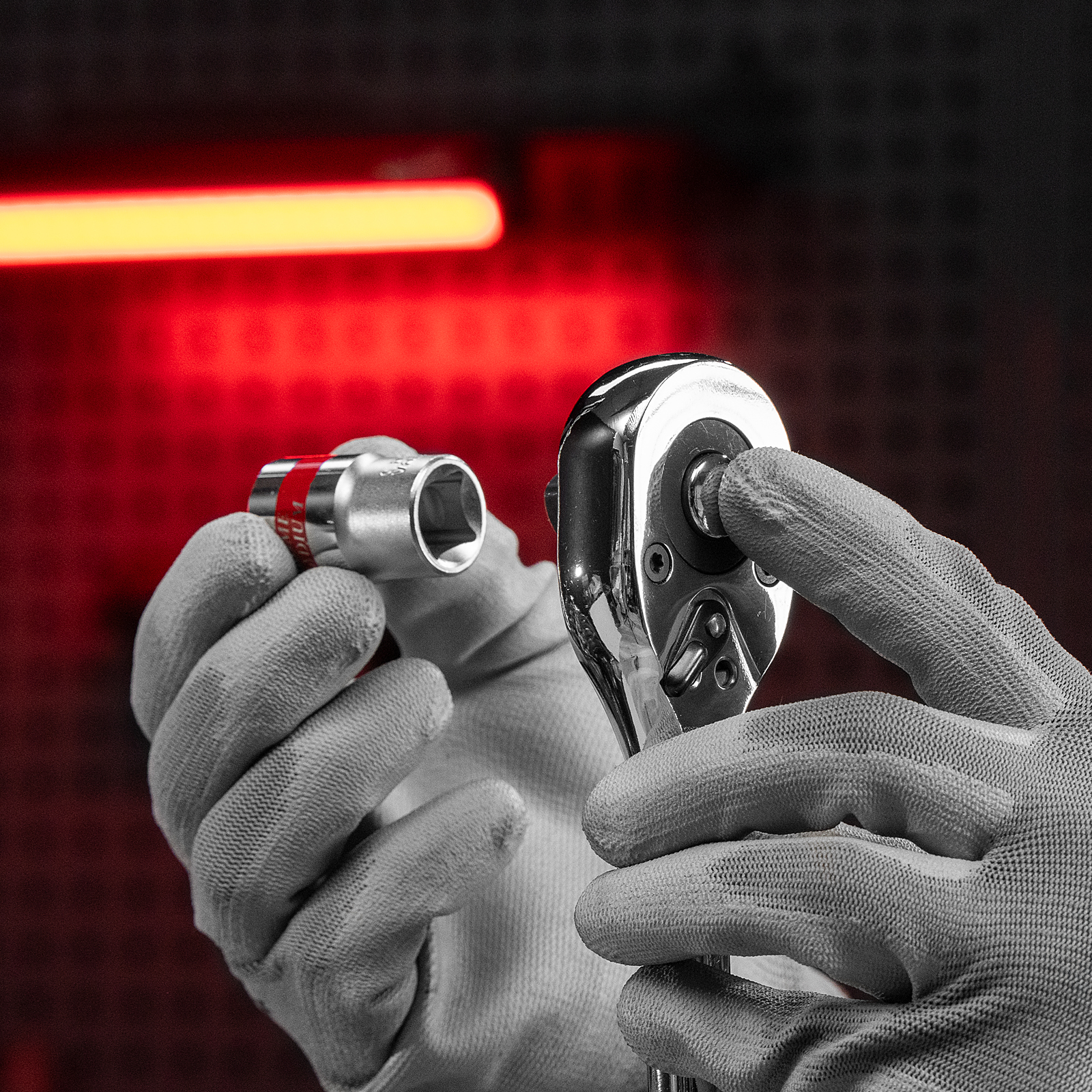 Ключ-трещотка 1/2", CrV, 45 зубьев, с быстрым сбросом, цельнометаллический, хром Matrix