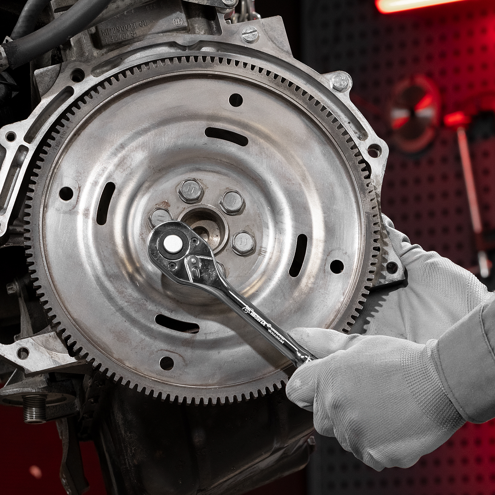 Набор торцевых головок, 1/2", головки 10 - 24 мм, с трещот. ключом, 12 предметов Matrix