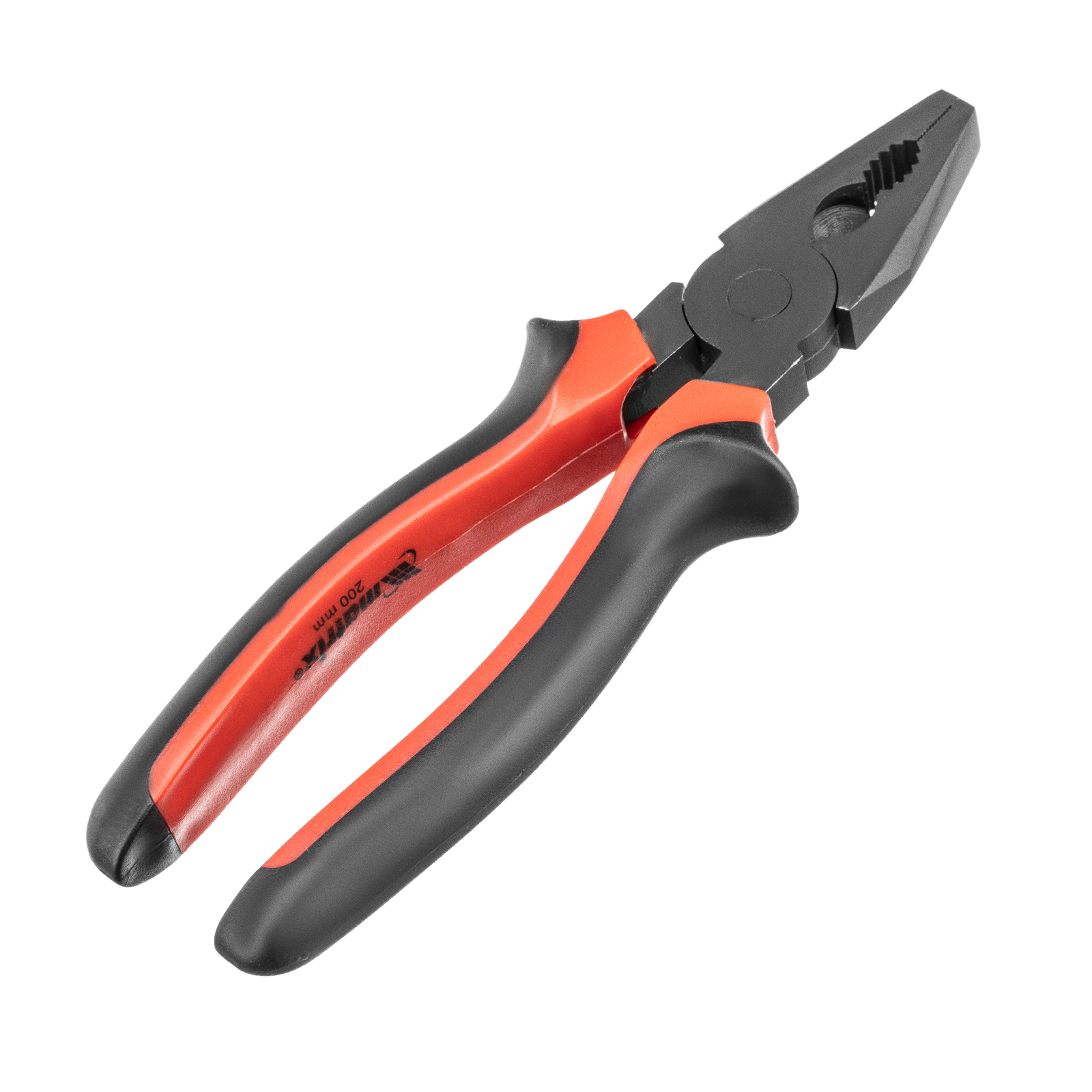 Плоскогубцы комбинированные Black Nickel, 200 мм, двухкомпонентные рукоятки Matrix