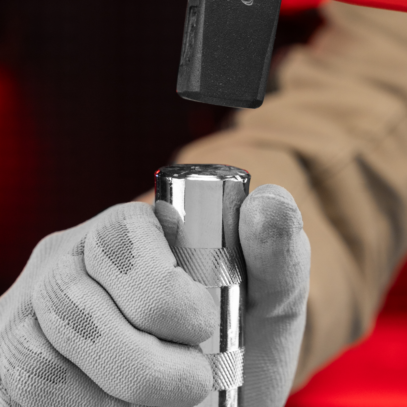 Отвертка ударно-поворотная 1/2, набор бит, 6 шт, пластиковый бокс Matrix