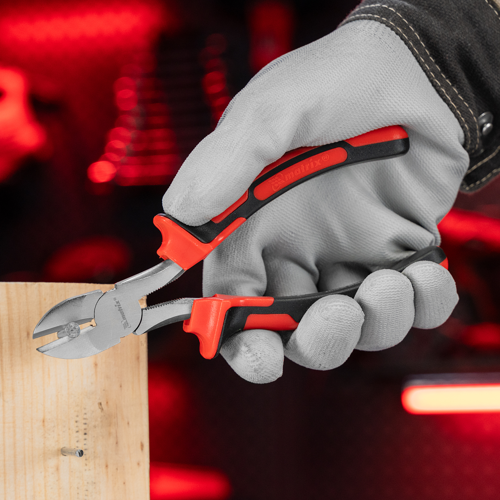 Бокорезы Nickel, 160 мм, никелированные, двухкомпонентные рукоятки Matrix