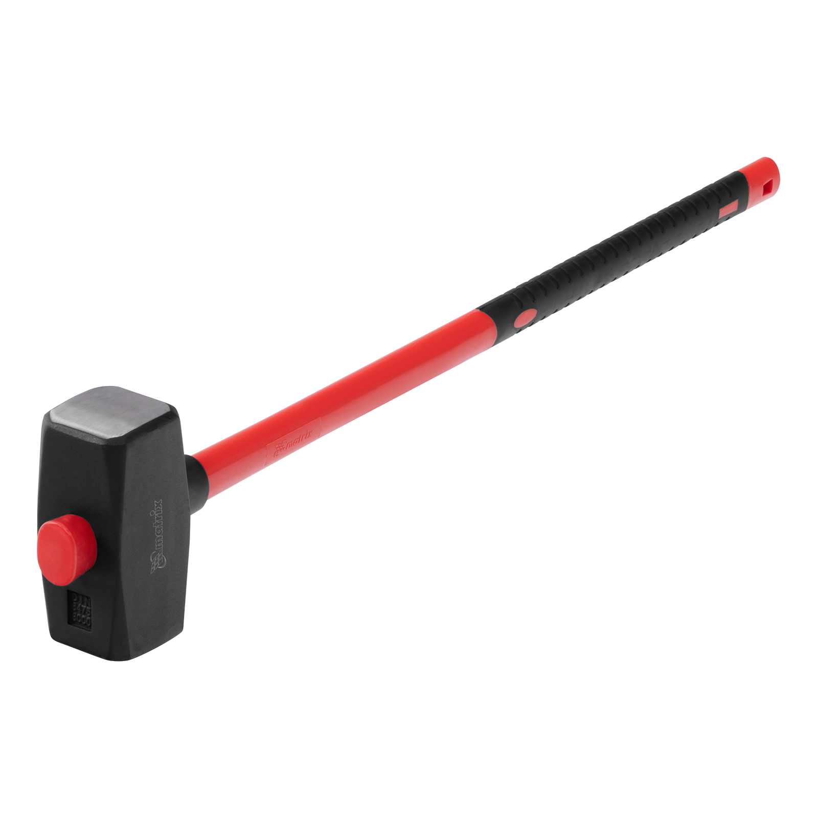 Кувалда, 8000 г, фибергласовая обрезиненная рукоятка Matrix