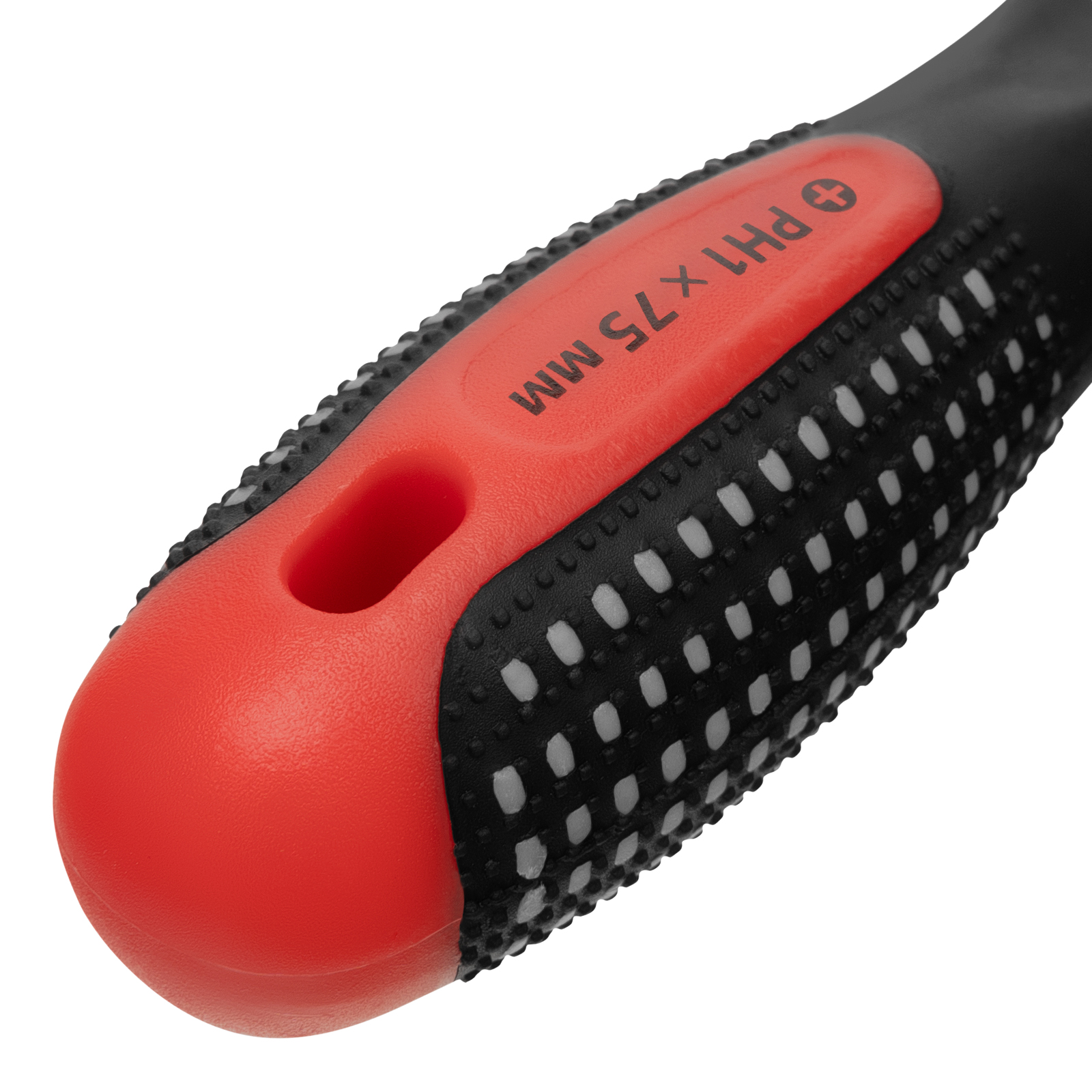 Отвертка Fusion, PH1 х 75 мм, CrV, трехкомпонентная рукоятка "Anti slip" Matrix