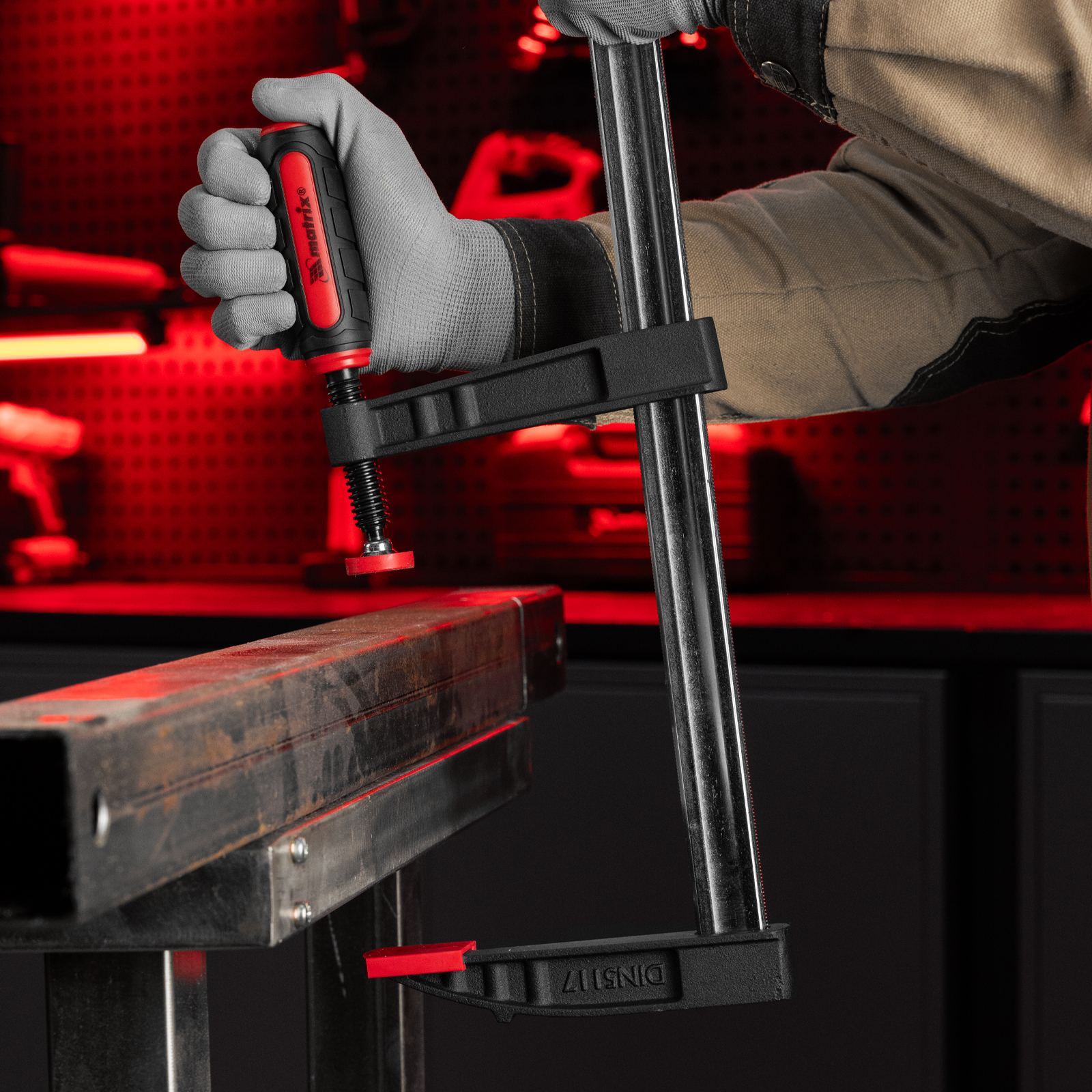 Струбцина F-образная, 800 х 120 х 900 мм Matrix