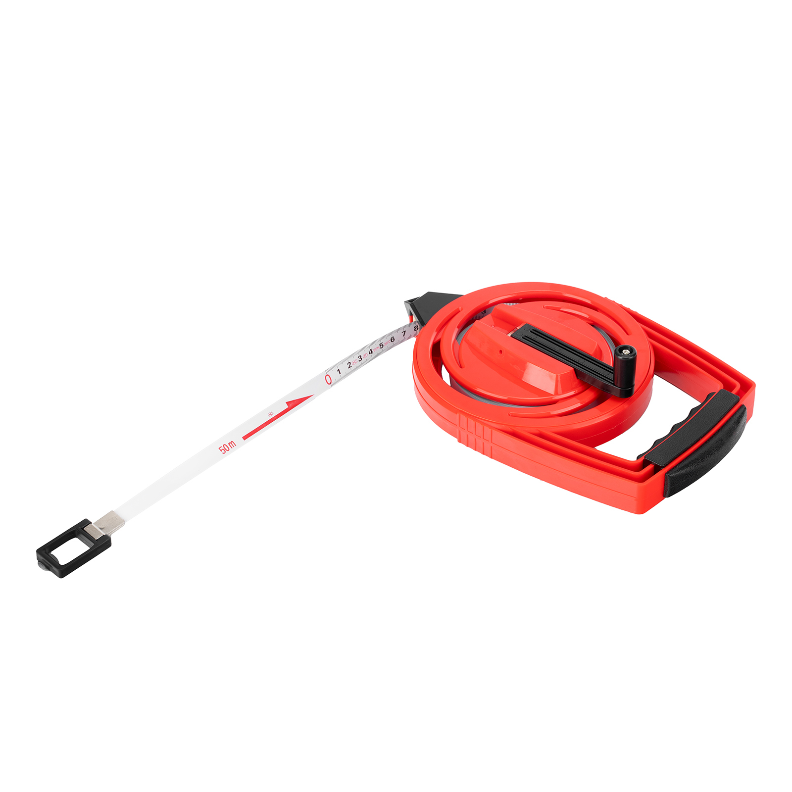 Рулетка геодезическая, 50 м х 12,5 мм, металлическая лента, закрытый корпус Matrix