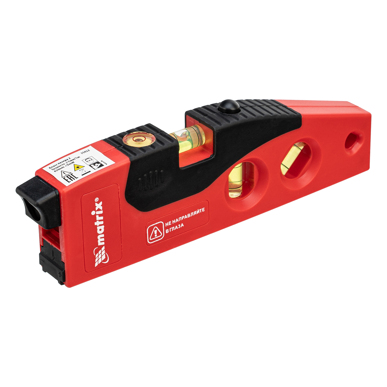 Лазерный уровень, 180 мм, 220 мм штатив, 4 глазка Matrix