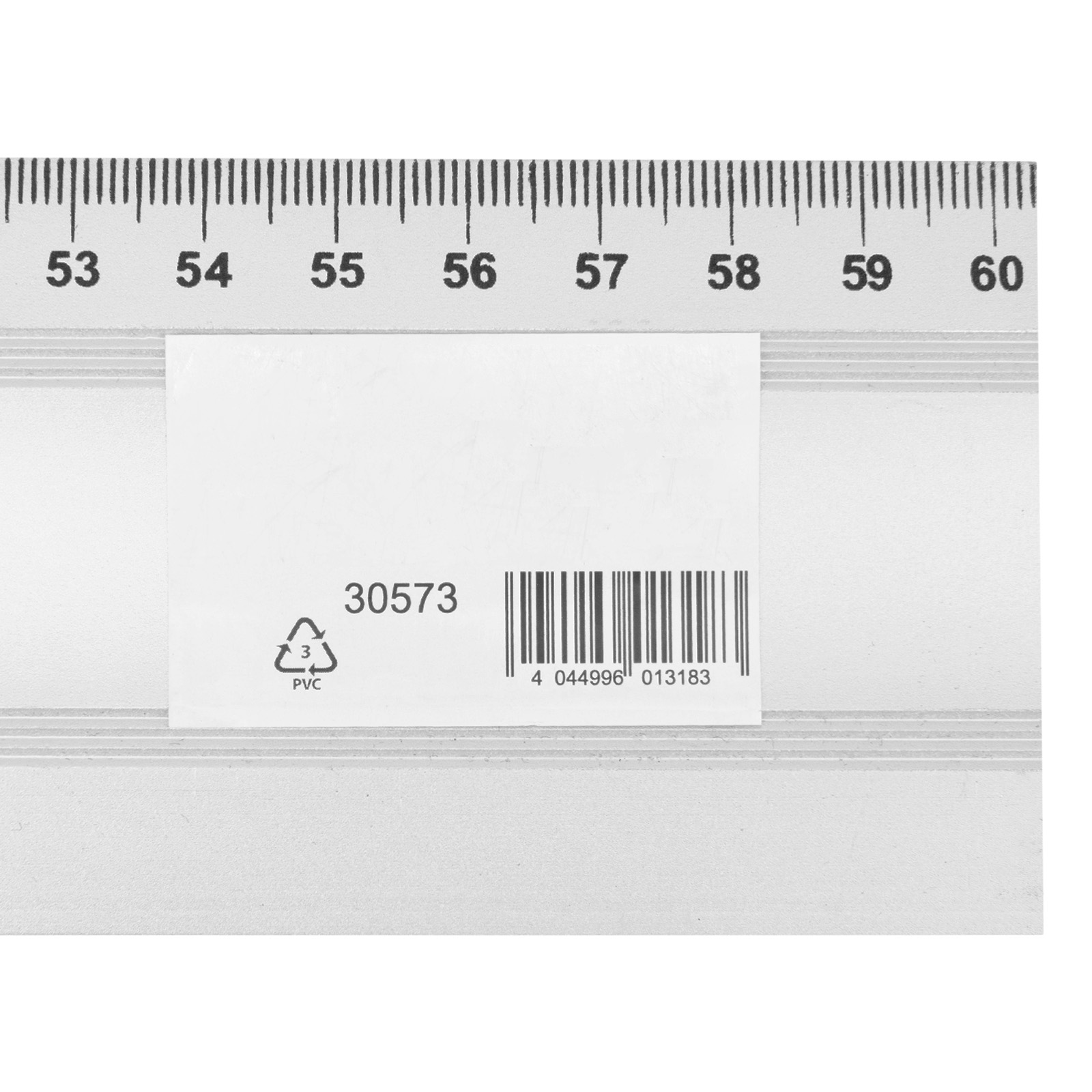 Линейка-уровень, 600 мм, металлическая, пластмассовая ручка 2 глазка Matrix