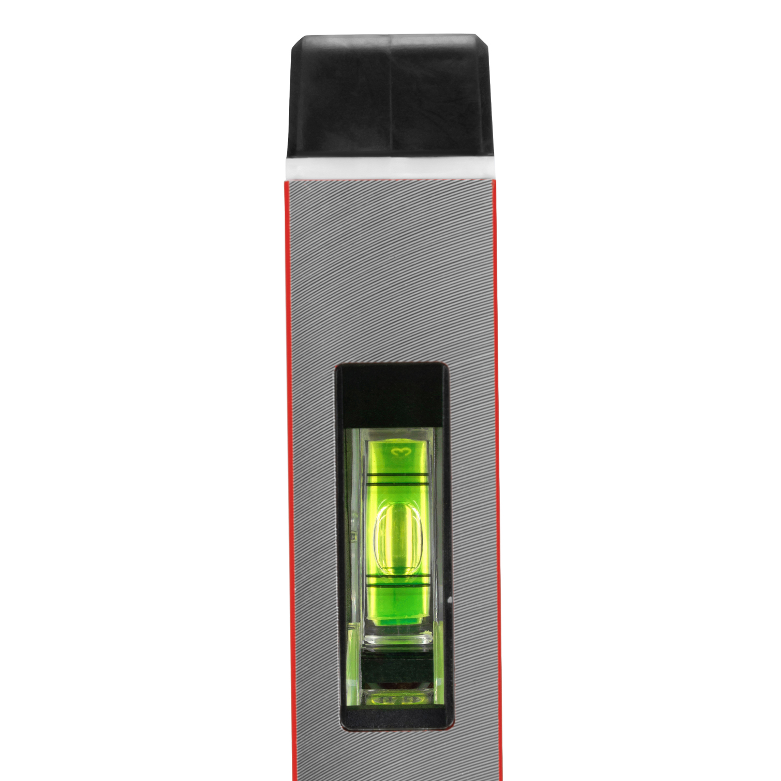 Уровень алюминиевый, магнит, фрезерованный, 3 глазка (1 зеркальный) двухкомпонентные рукоятки, 600 мм Matrix