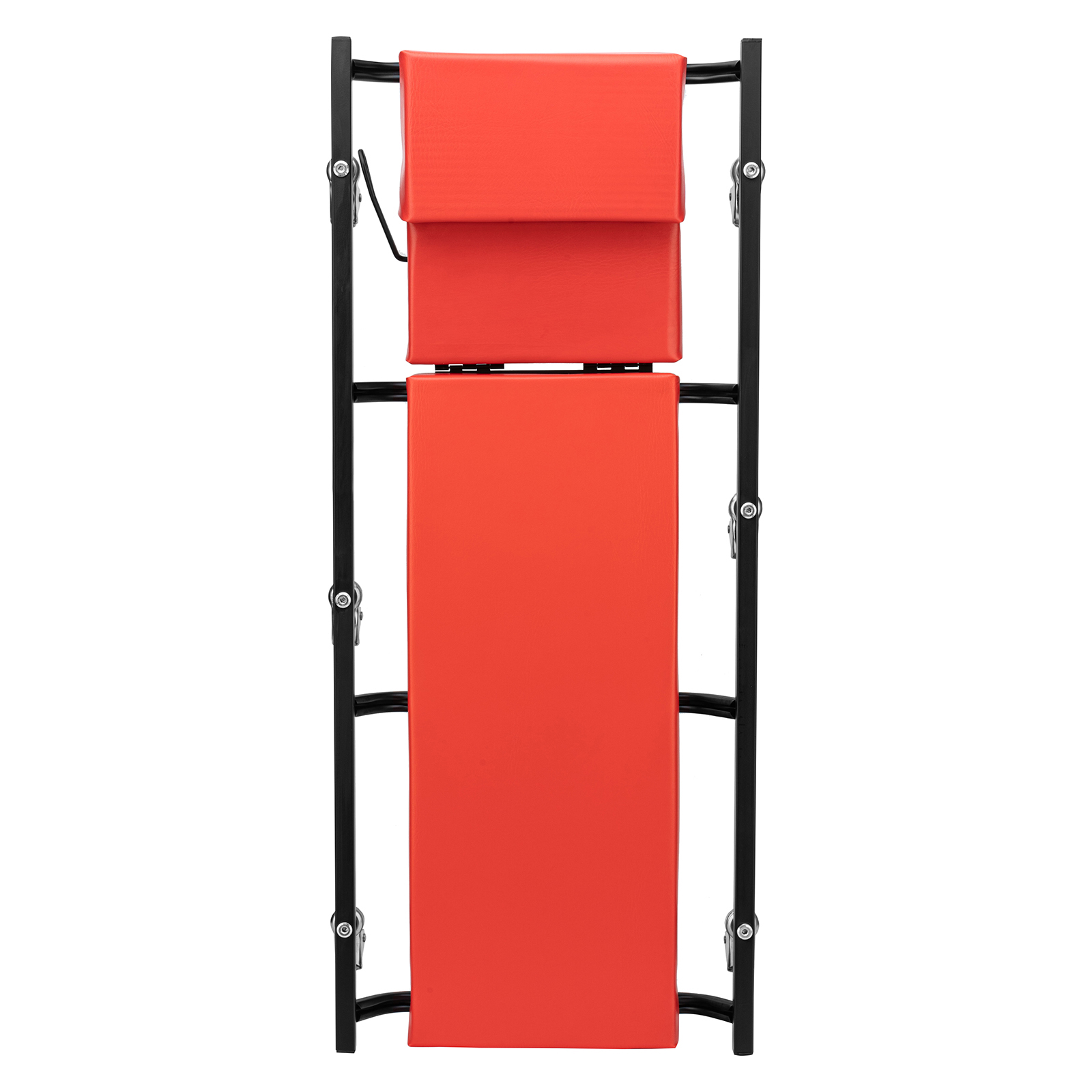 Лежак ремонтный на шести колесах, 1030 х 440 х 120 мм, поднимающийся подголовник Matrix