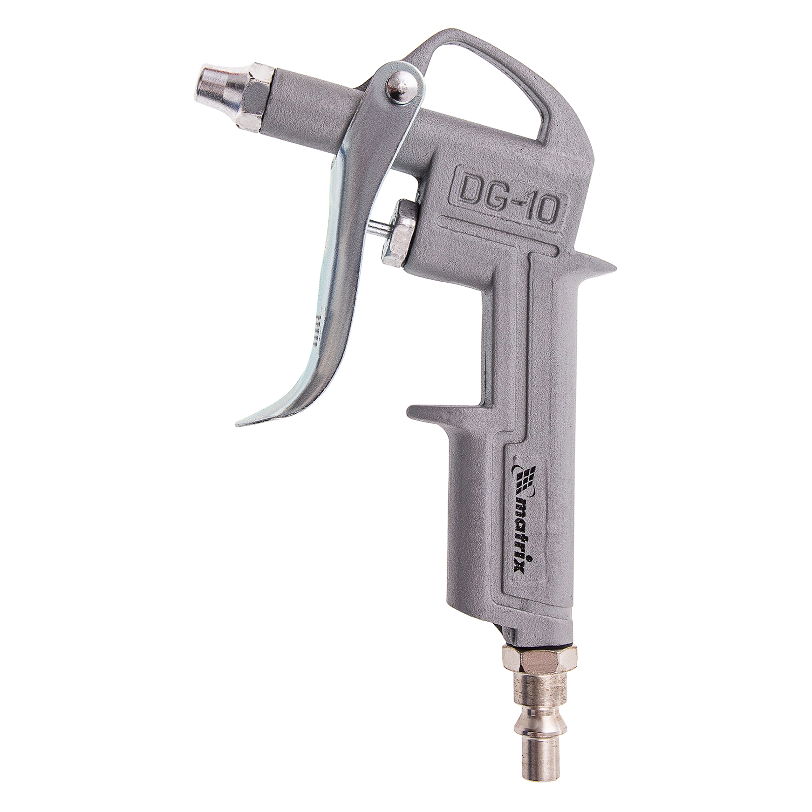 Набор пневмоинструмента, 5 предметов, быстросъемное соединение, краскораспылитель с нижним бачком Matrix