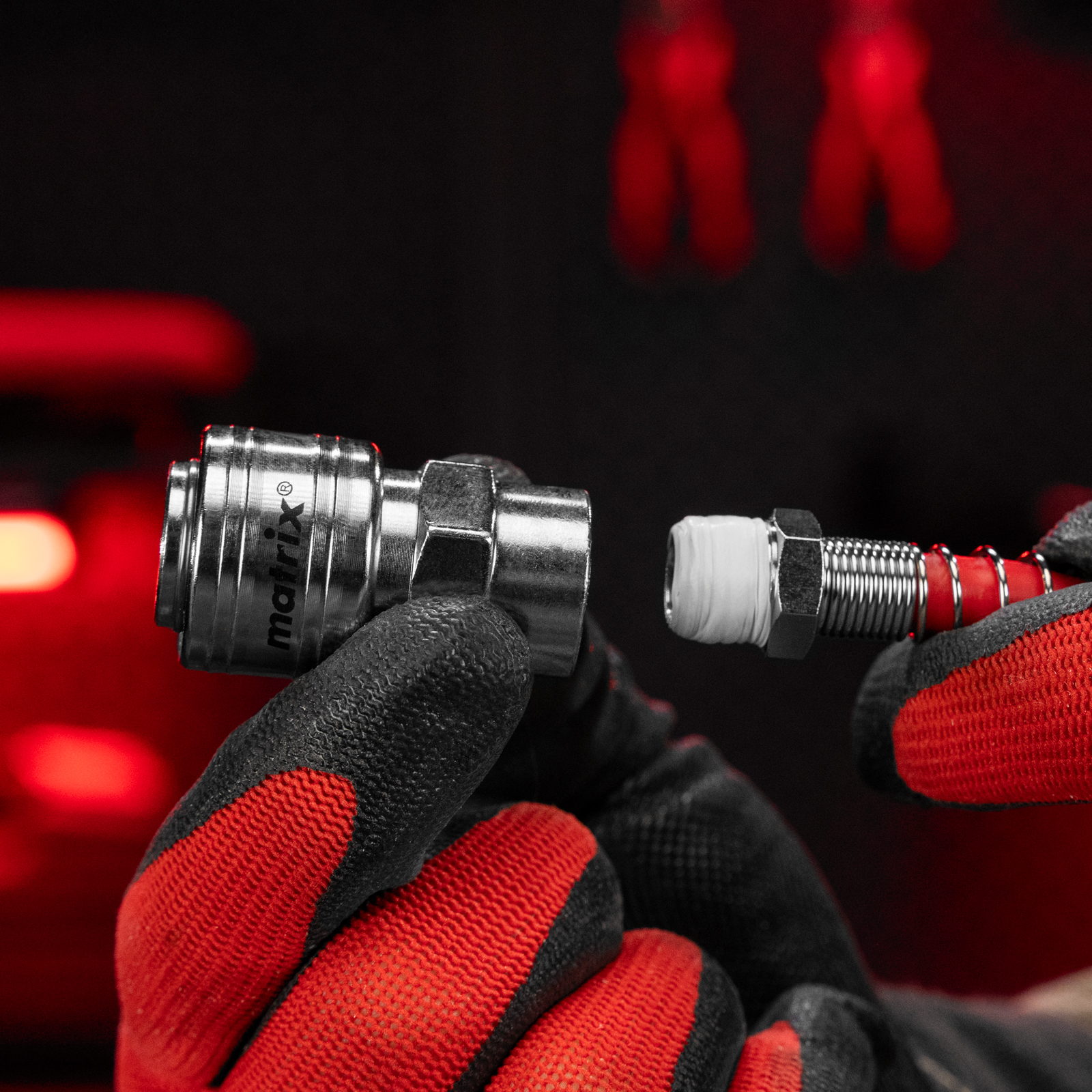 Набор переходников, быстросъемное соединение, резьбовое соед, 2 шт, внутр. D 1/4 Matrix