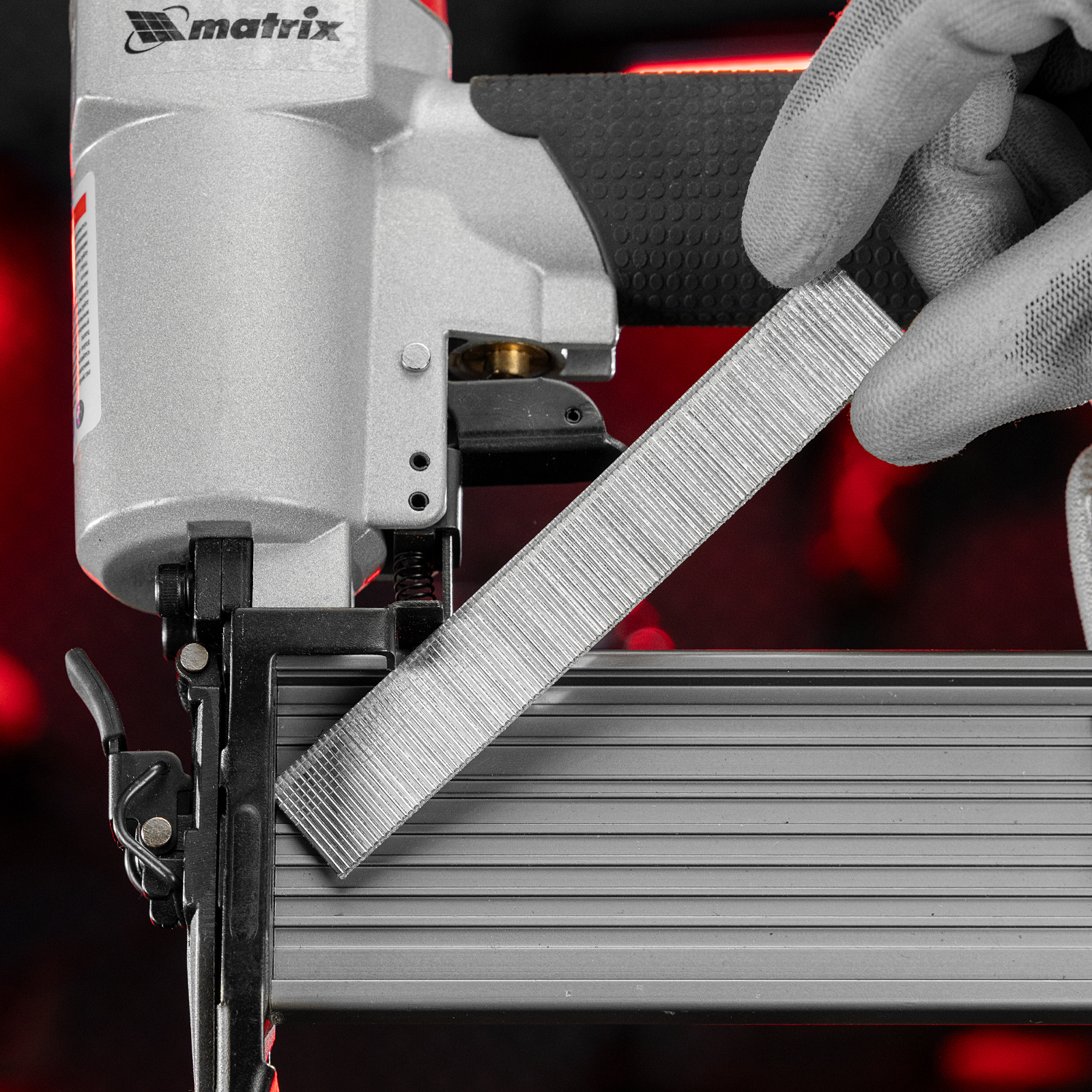 Гвозди для пневматического нейлера, длина 20 мм, ширина 1.25 мм, толщина 1 мм, 5000 шт Matrix