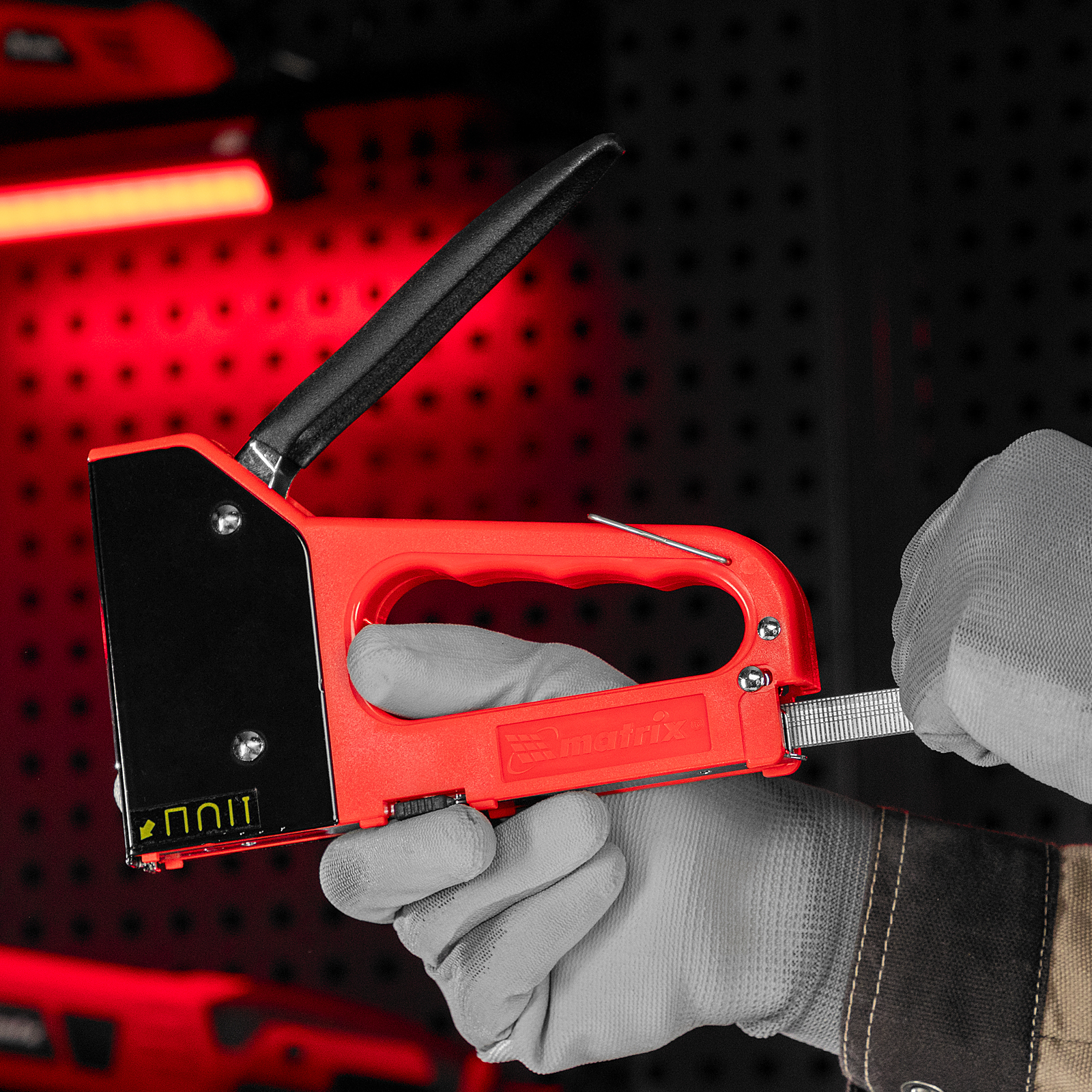 Гвозди, 12 мм, для мебельного степлера, со шляпкой, тип 300, 1000 шт Matrix