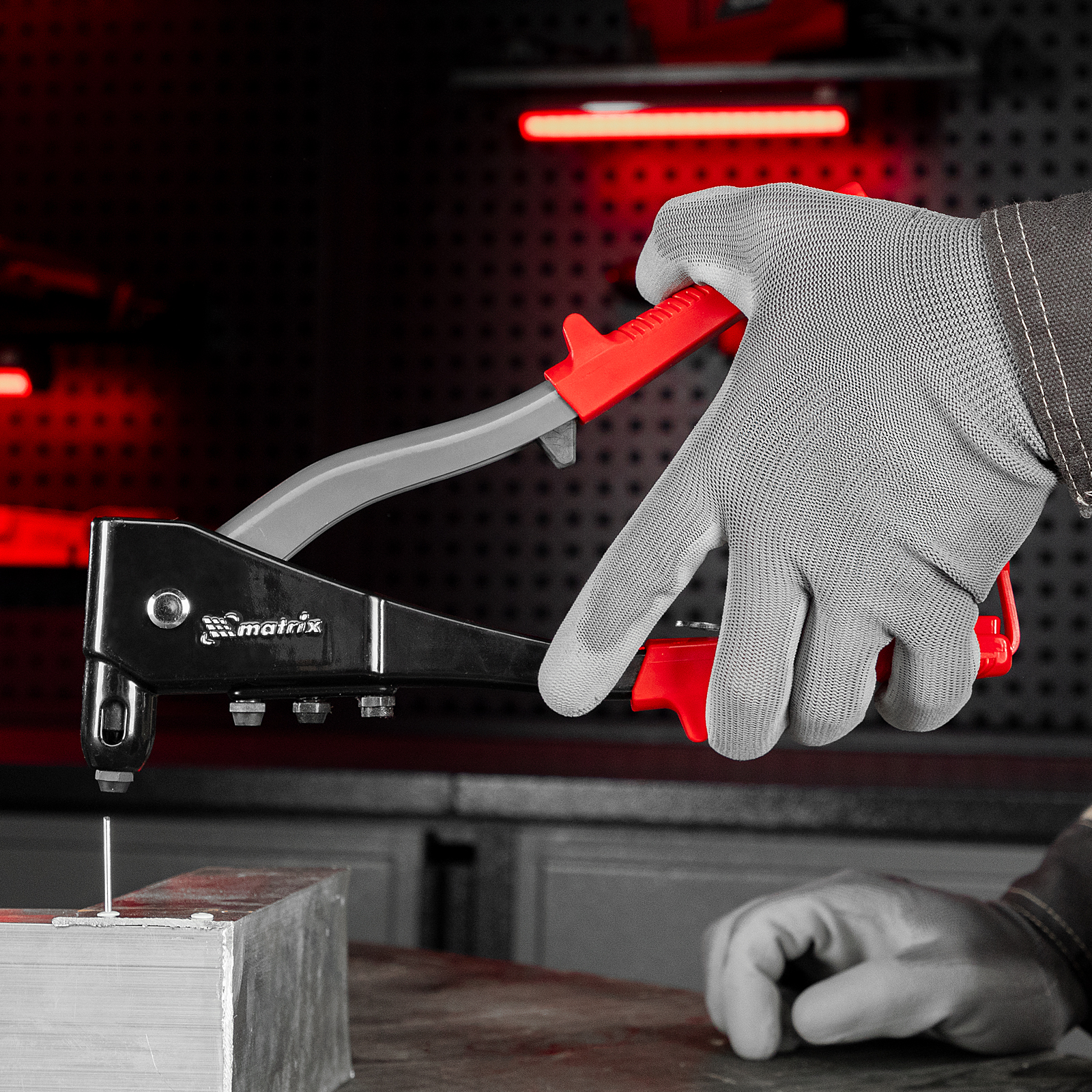 Заклепки 3.2 х 8 мм RAL 9003, сигнально-белые, 50 шт Matrix