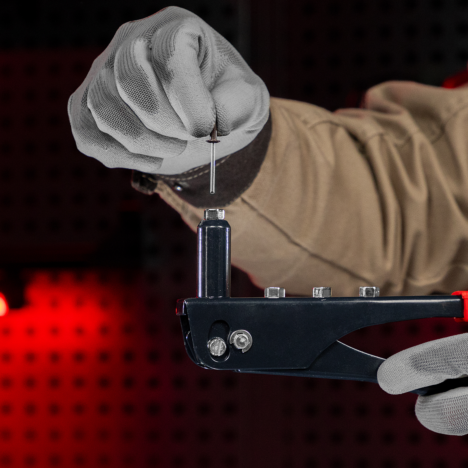 Заклепки 4.0 х 10 мм RAL 8017, темно-коричневый, 50 шт Matrix