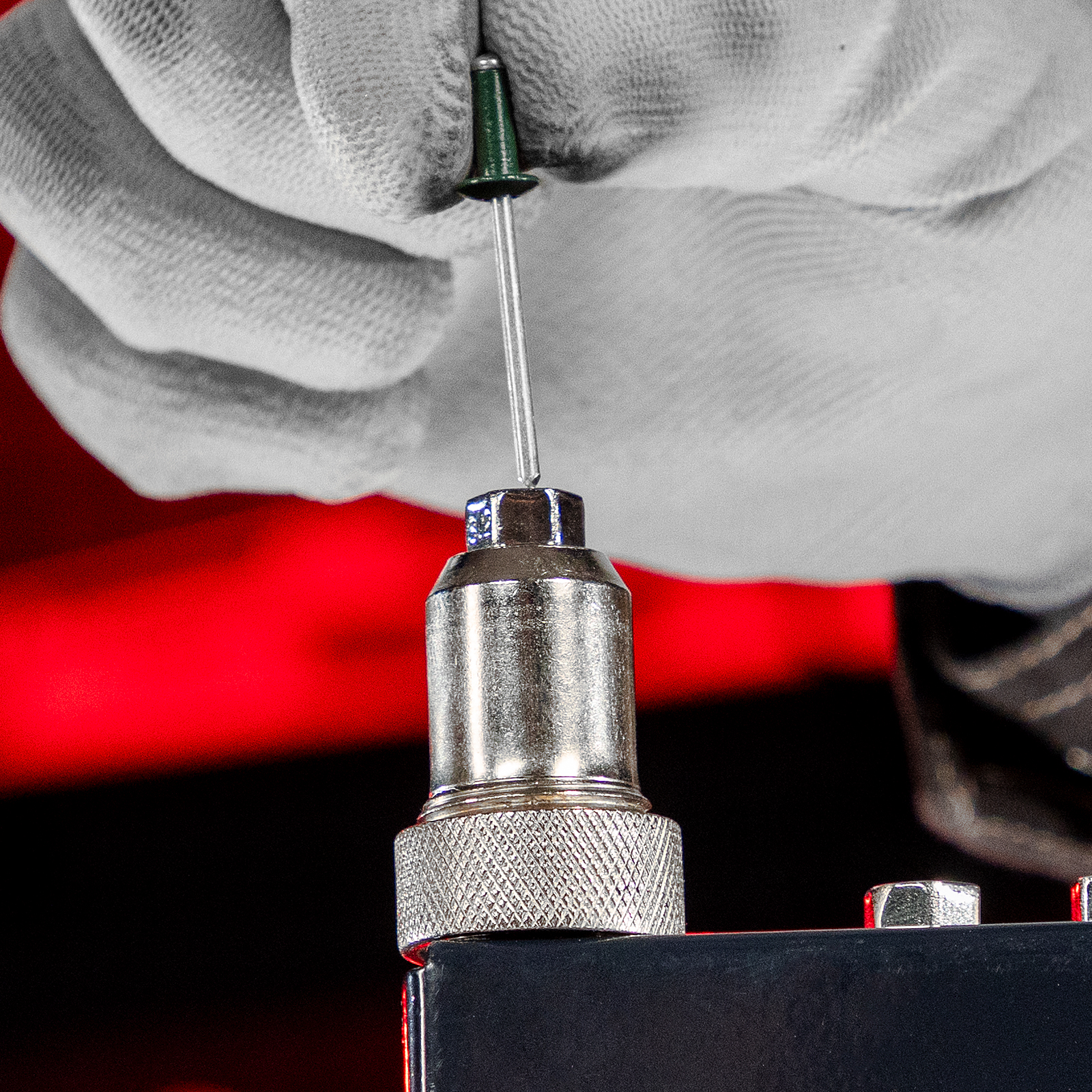 Заклепки 4.0 х 10 мм RAL 6005, темно-зеленые, 50 шт Matrix