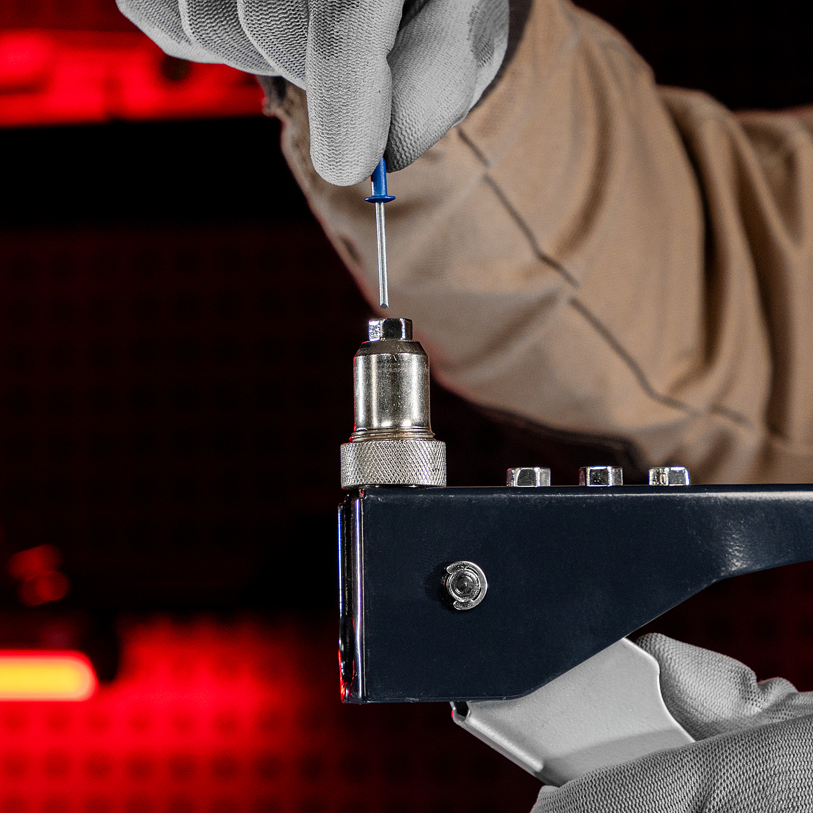 Заклепки 4.0 х 10 мм RAL 5005, синие, 50 шт Matrix