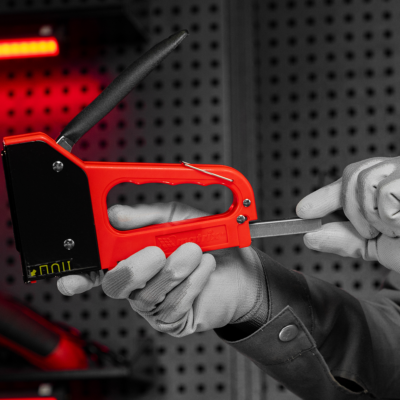 Скобы, 14 мм, для мебельного степлера, заостренные, тип 53, 1000 шт Matrix